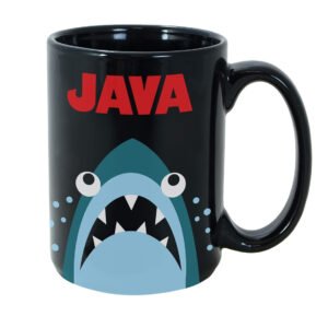 java shark mug